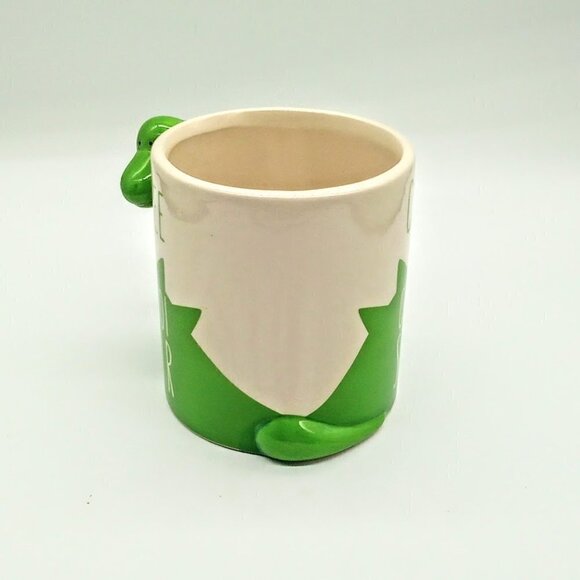 BigMouth Coffee Dinosaur Connoi-Saur Green Ceramic Mug - Picture 5 of 7